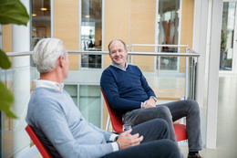 CFO Alexander Rahusen and CEO Paul Ramakers 